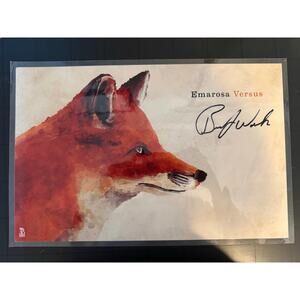 Emarosa “Versus” Signed Poster by Bradley Walden